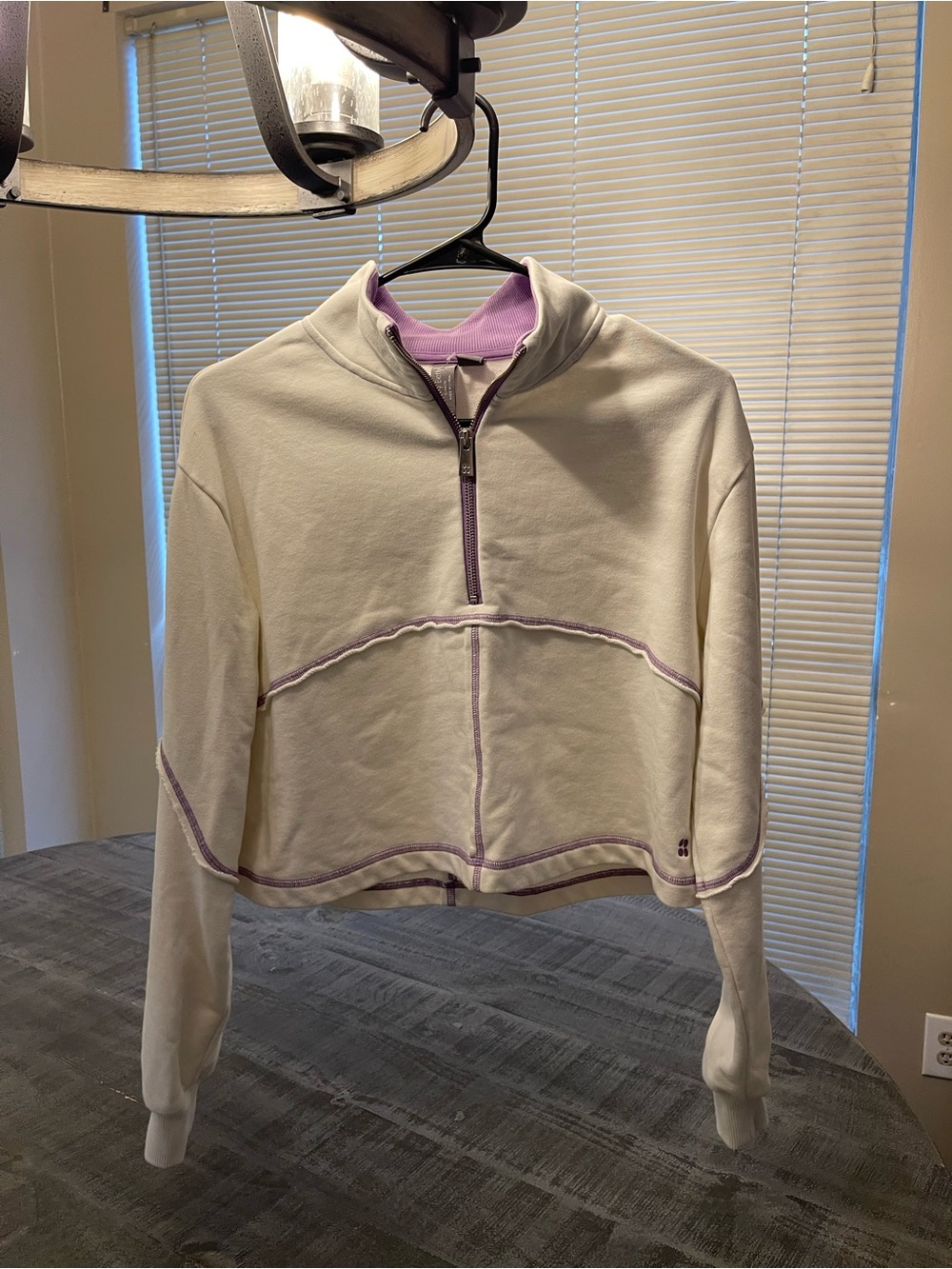 Sweaty Betty Revive Half Zip Sweatshirt SB8228 Size XS /US 4 - Picture 3 of 8